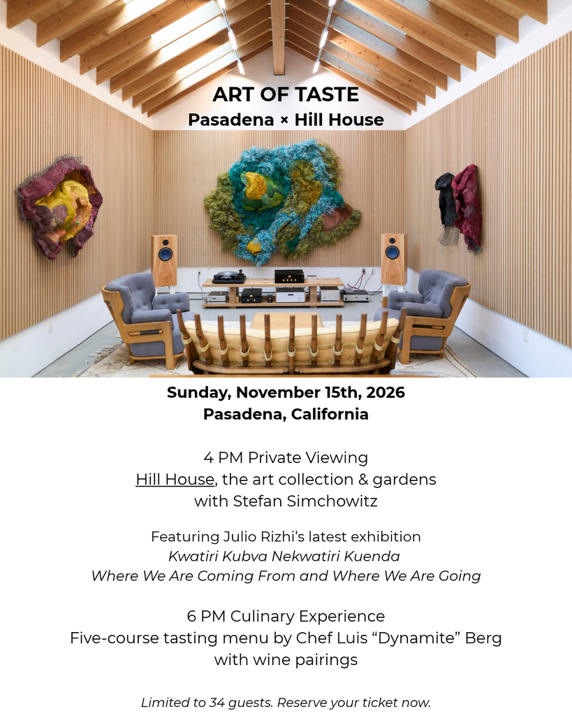 Art of Taste Pasadena x Hill House